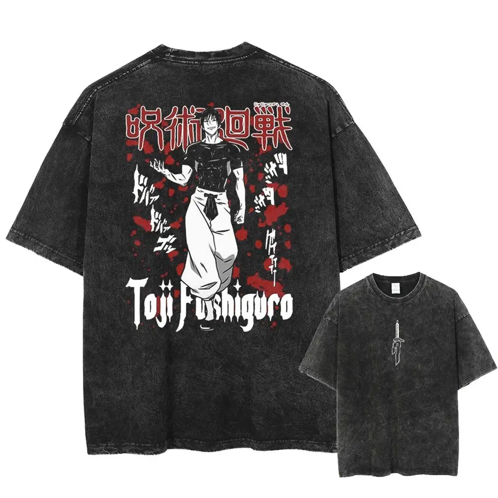 Satoru Gojo Vintage Wash Tee