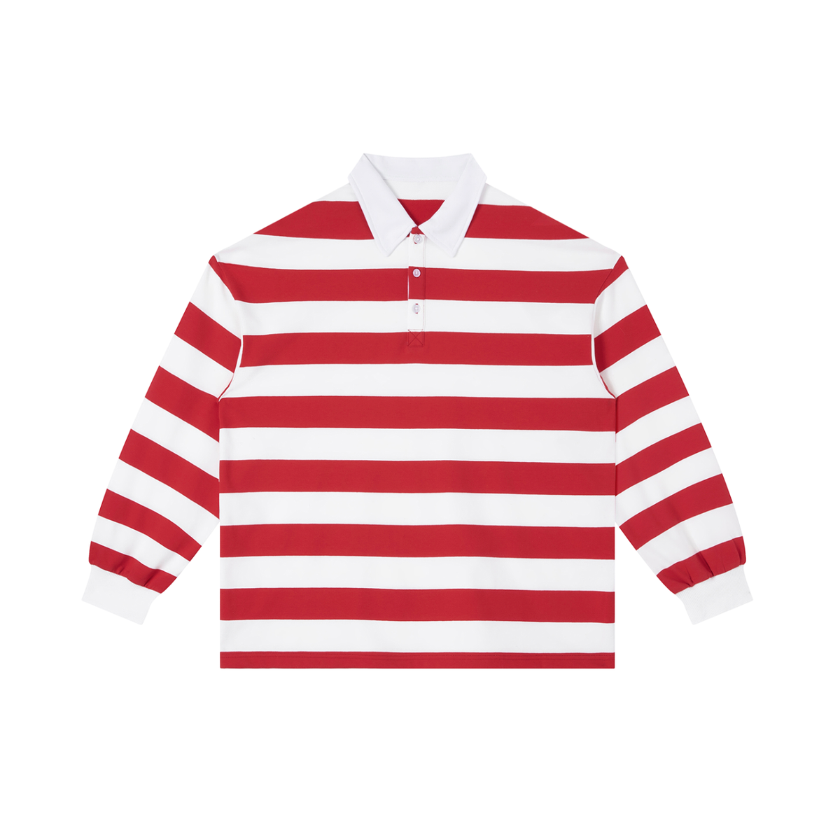 Plain Jane Color Block Stripe Polo Shirt