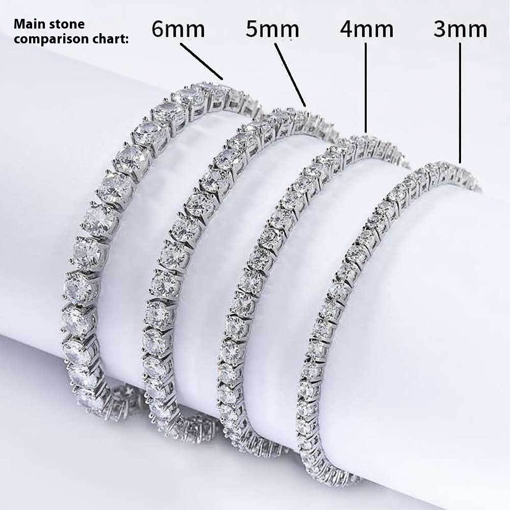 Zircon Tennis Bracelet — design detail
