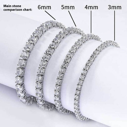Zircon Tennis Bracelet — design detail