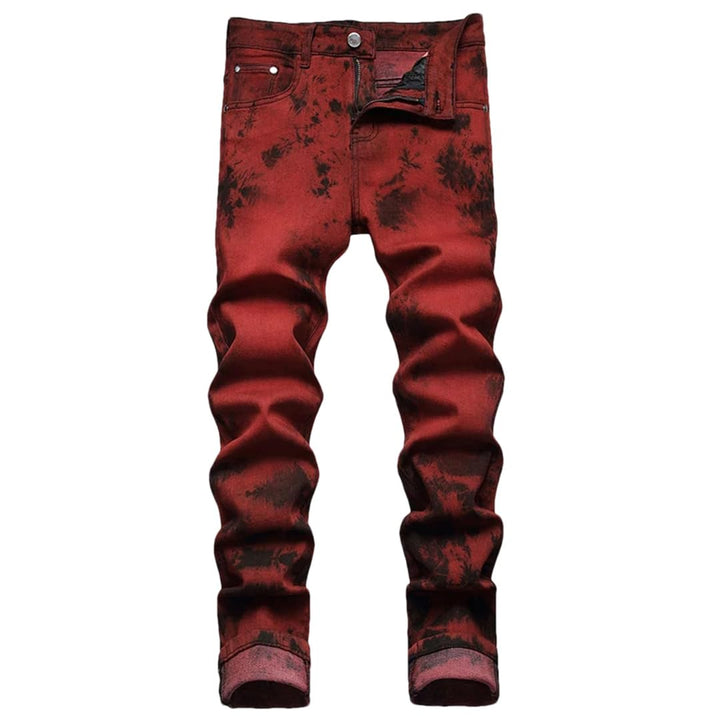 Red Splatter Jeans — product view